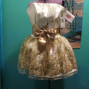 Adorable Jessica McClintock cocktail dress size 4
